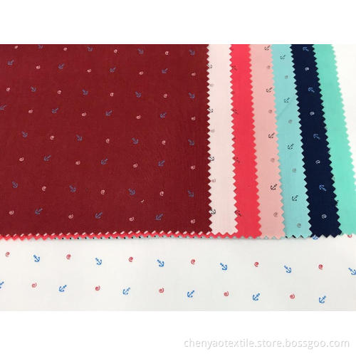 Polyester/Cotton Spendex Printed Fabric